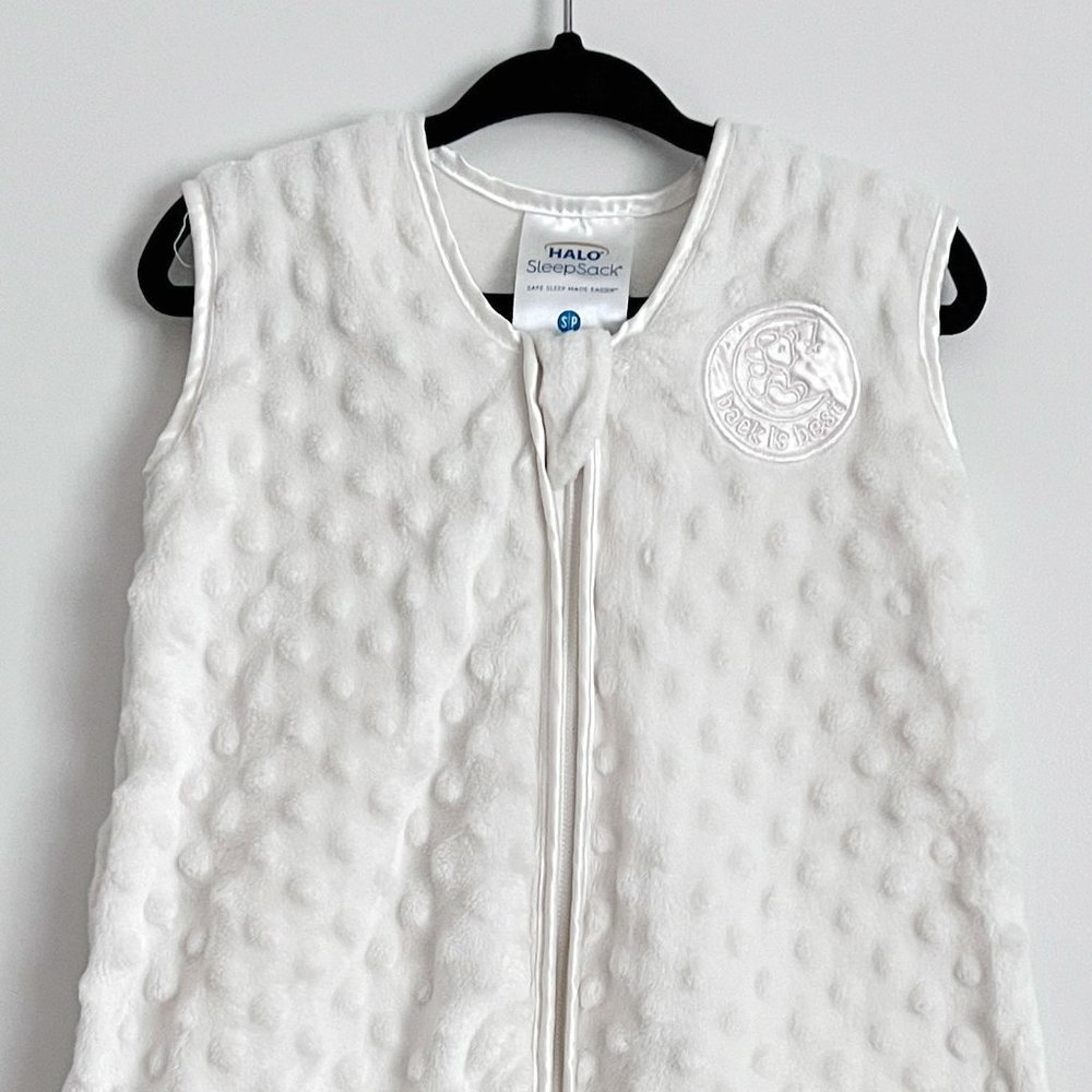 Halo Sleep Sack - Cream, Size Small 0-6 Months
